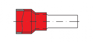 RF-PP18 červený / red 0,5-1,5 mm2