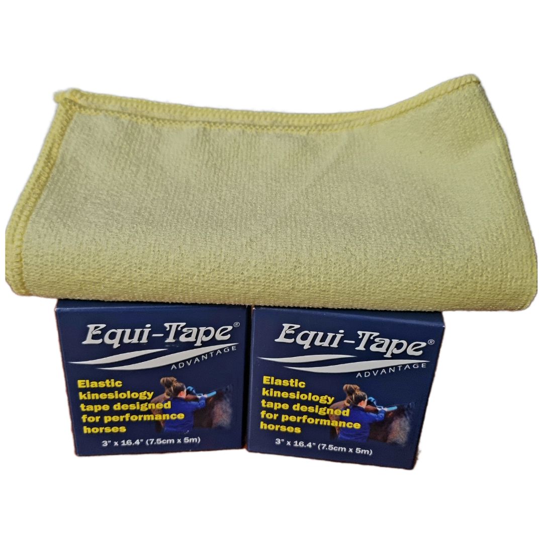Handra z mikrovlákna - žltá / Microfiber towel - yellow