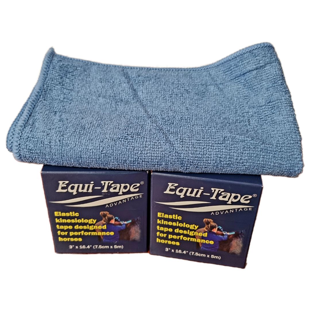 Handra z mikrovlákna - modrá / Microfiber towel - blue