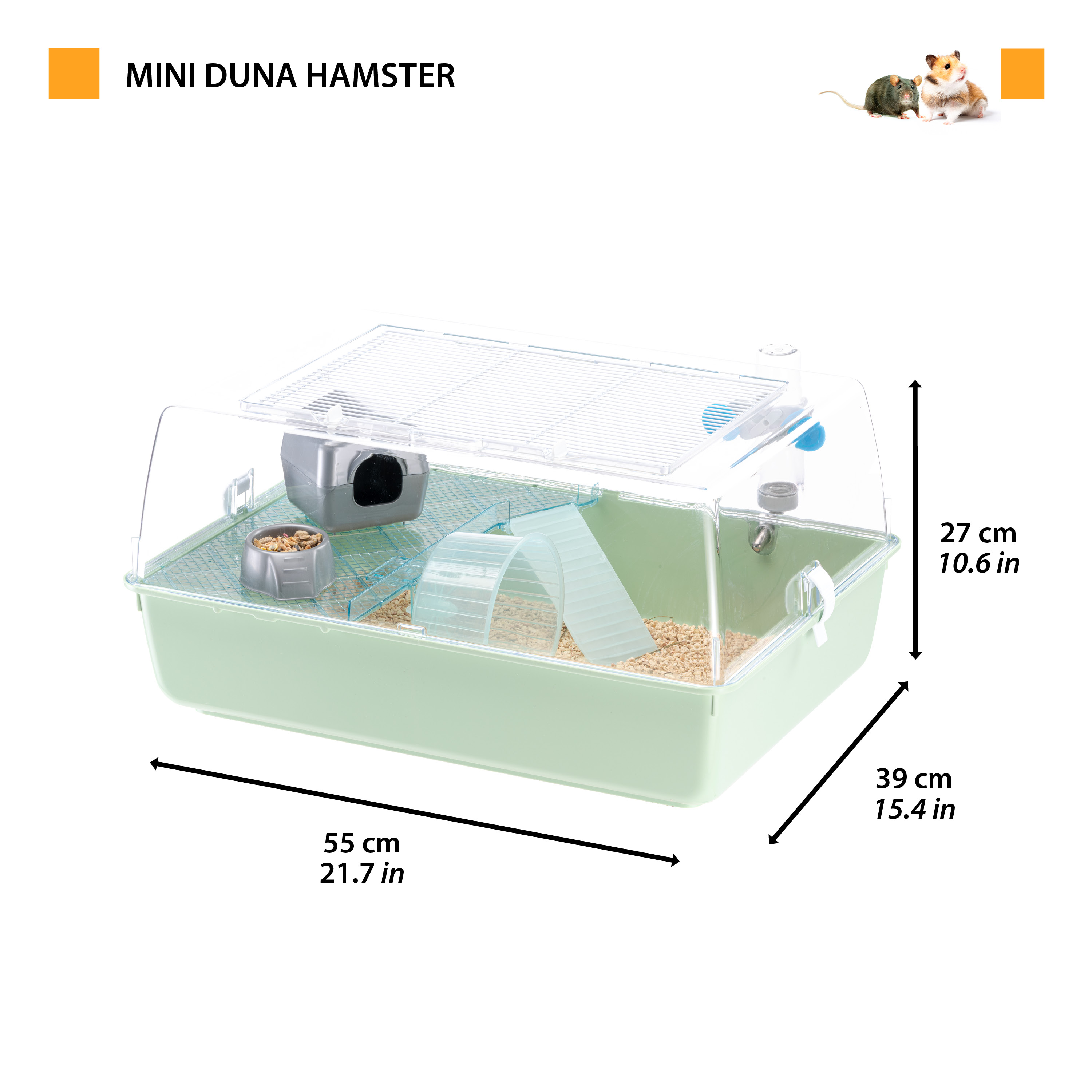 Mini DUNA hamster