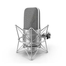 Microphone Silver