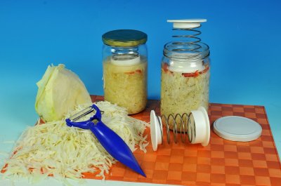 Stlačovacia pružina na kapustu