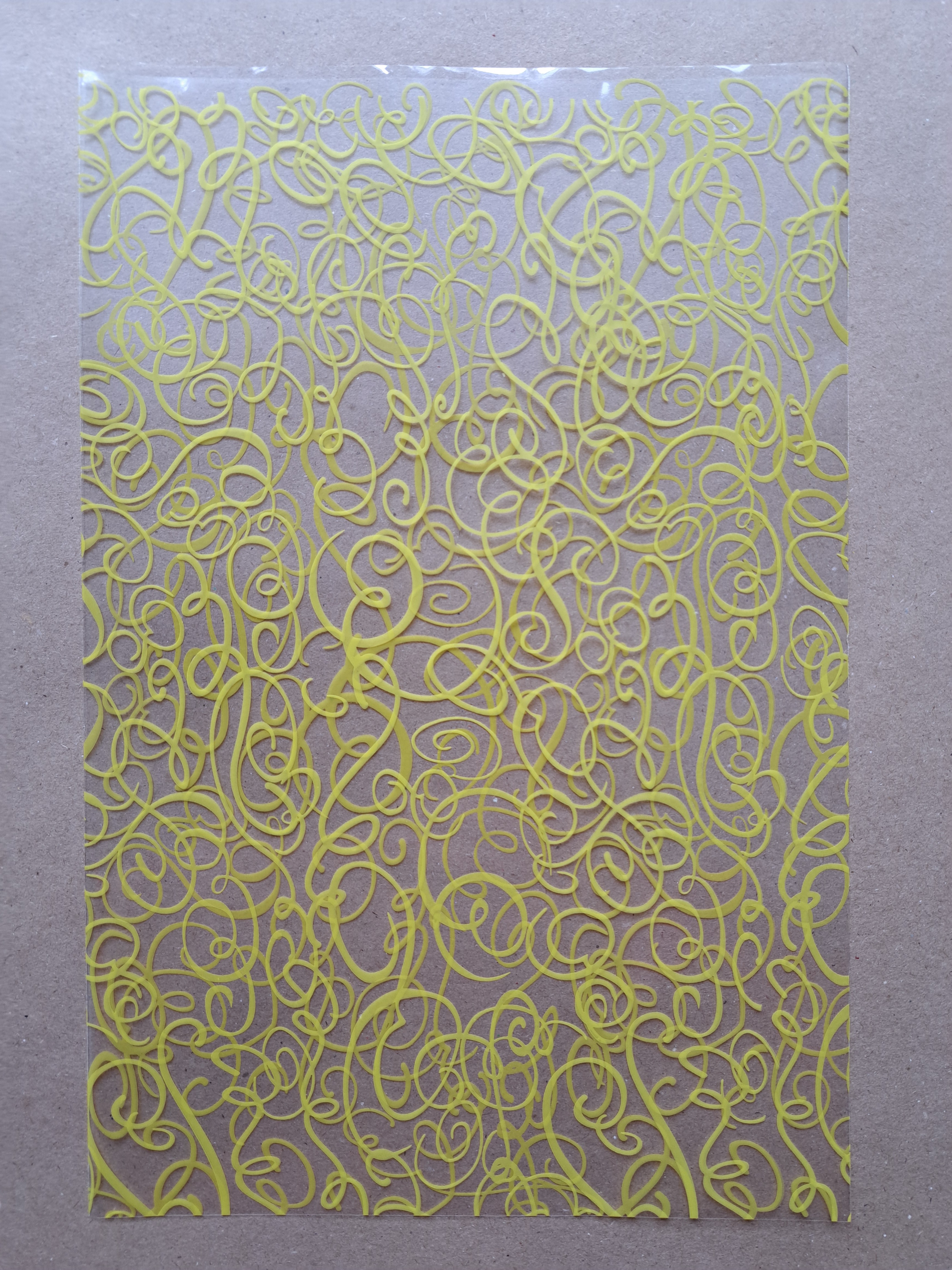 Sáčky na balenie 20x30 cm graf žltý 10 ks 