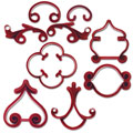 Ornamenty 9 ks Städter