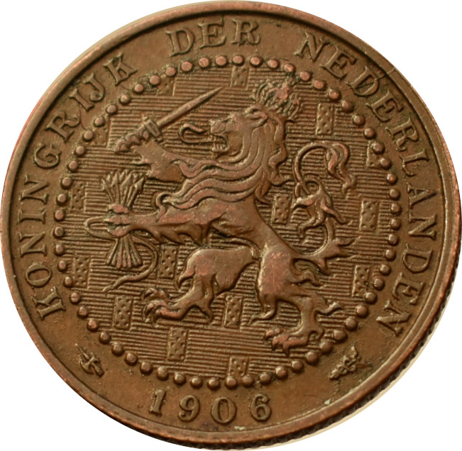 Holandsko 1 Cent 1906