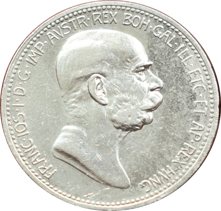 F.J. 1 Krone 1908 Jubilejná