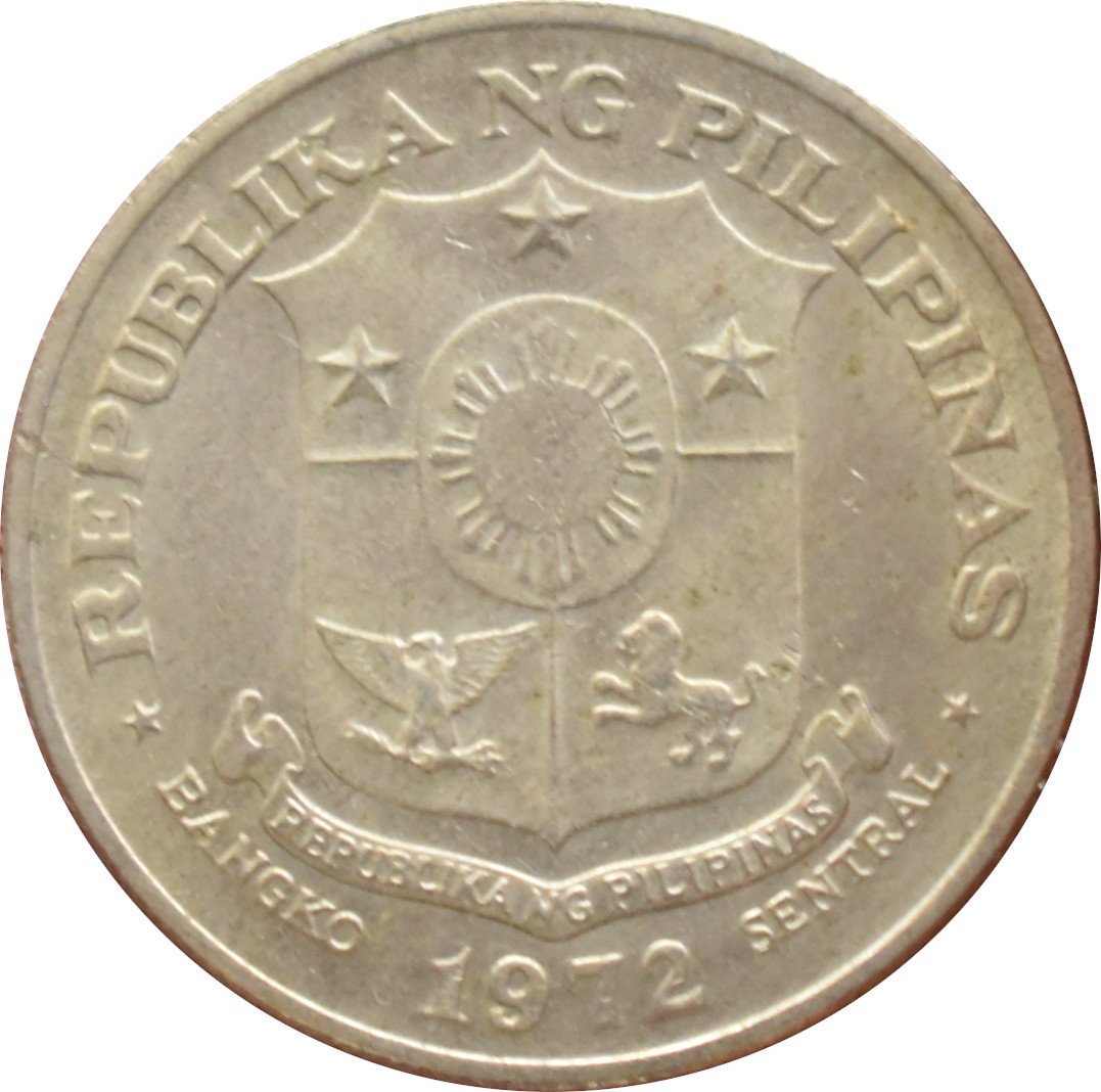 Filipíny 1 Piso 1972