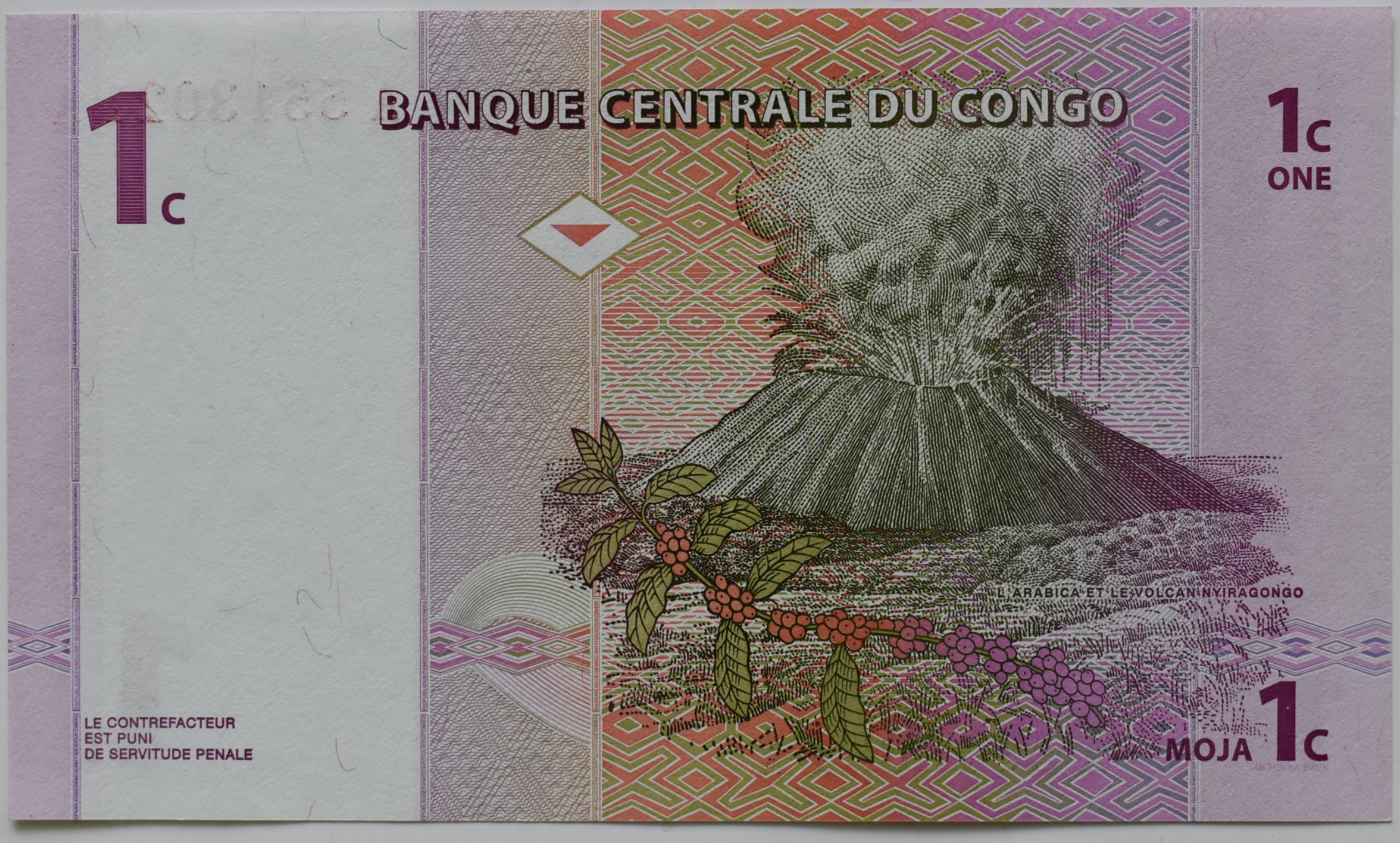 Dem.Rep.Kongo 1 Centimes 1997