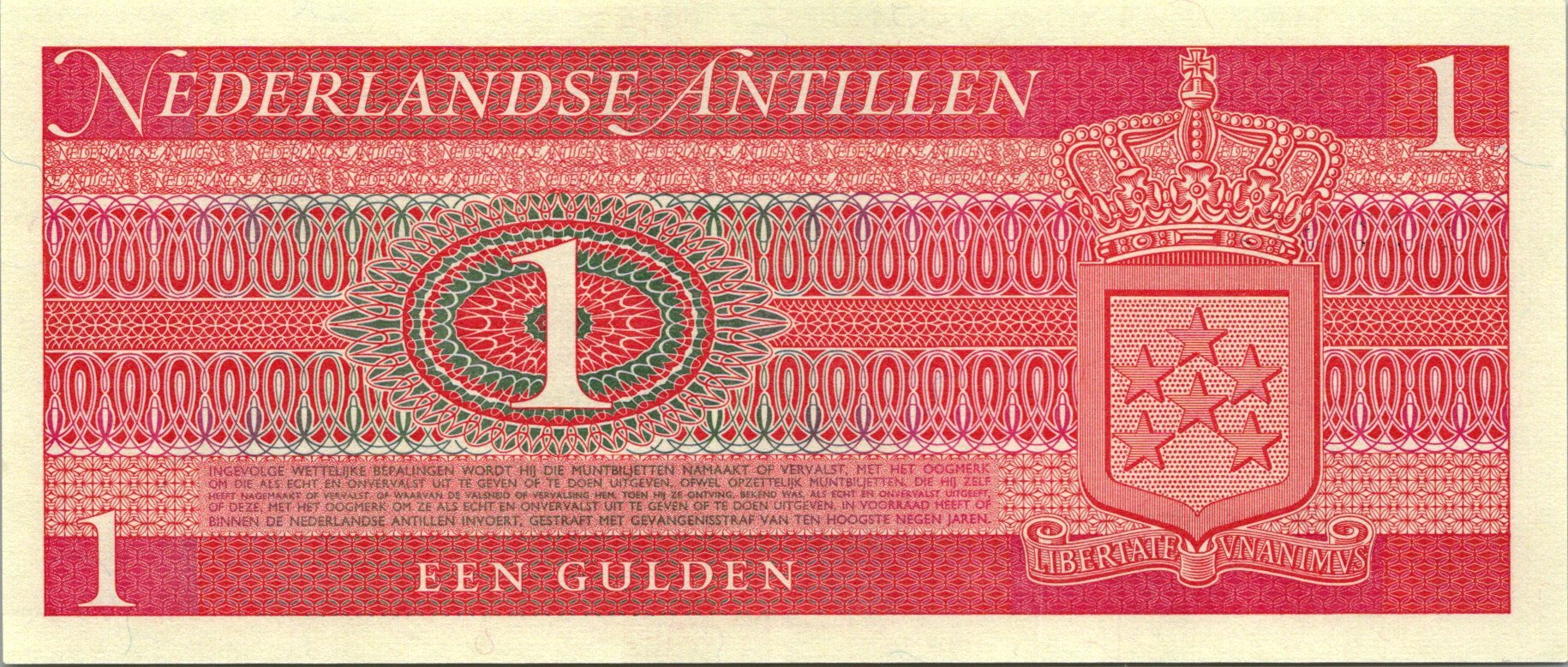 Holandské Antily 1 gulden 1970