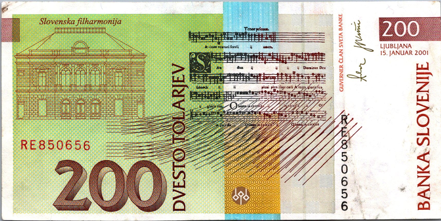 Slovinsko 200 Toljarev 2001