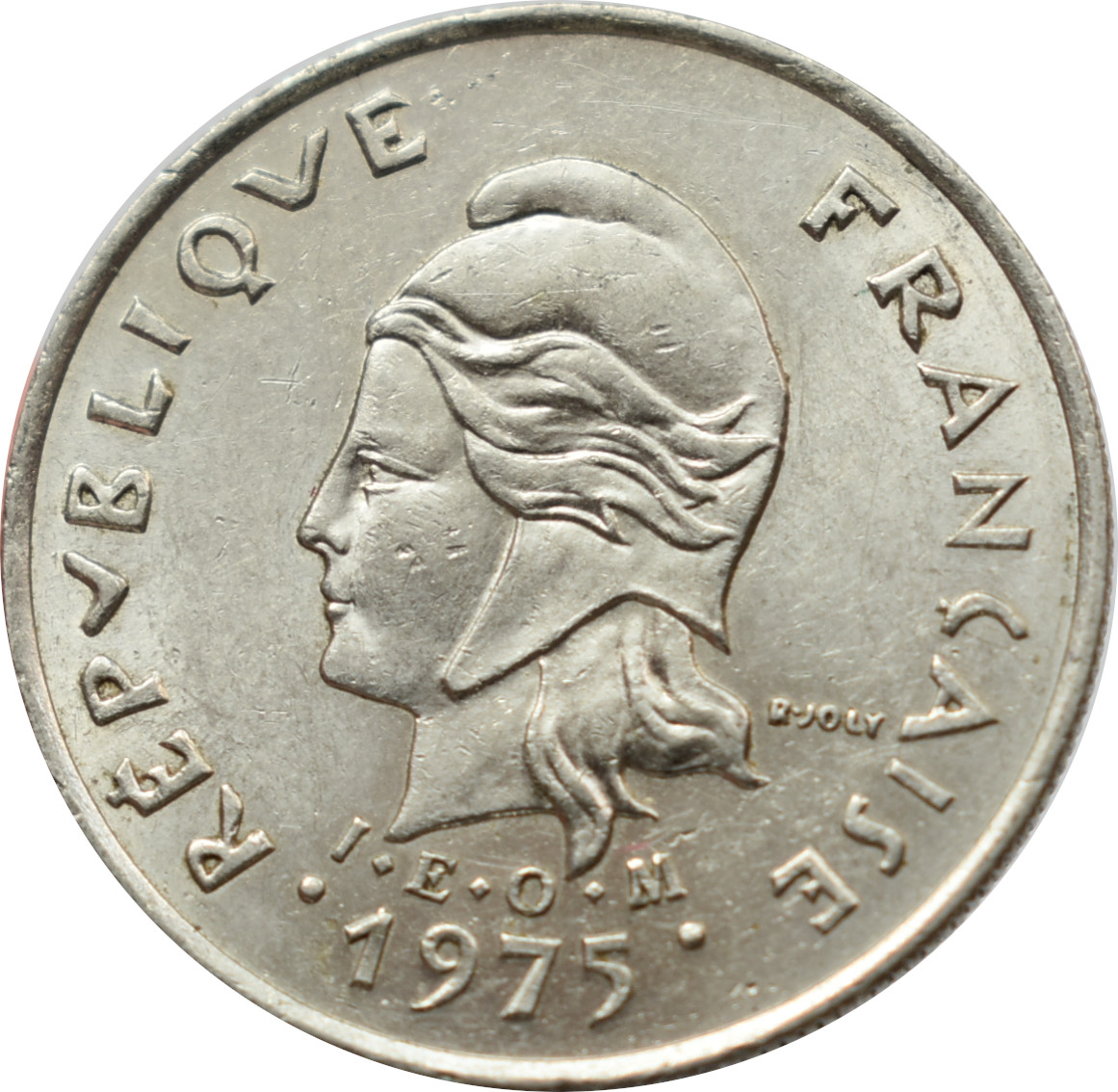 Francúzska Polynézia 10 Francs 1975
