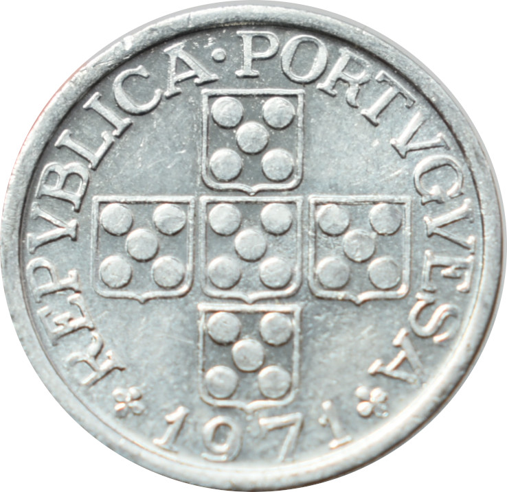 Portugalsko 10 Centavos 1971