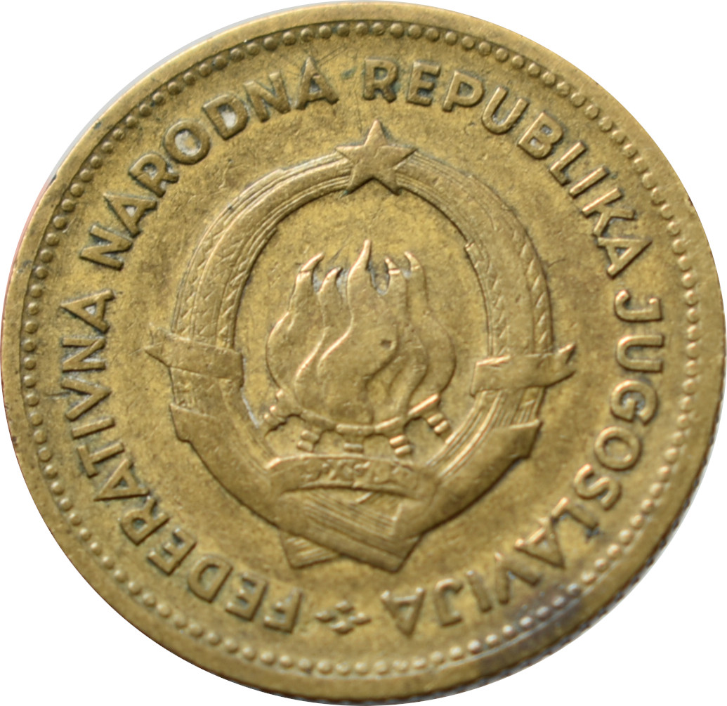 Juhoslávia 10 Dinara 1955