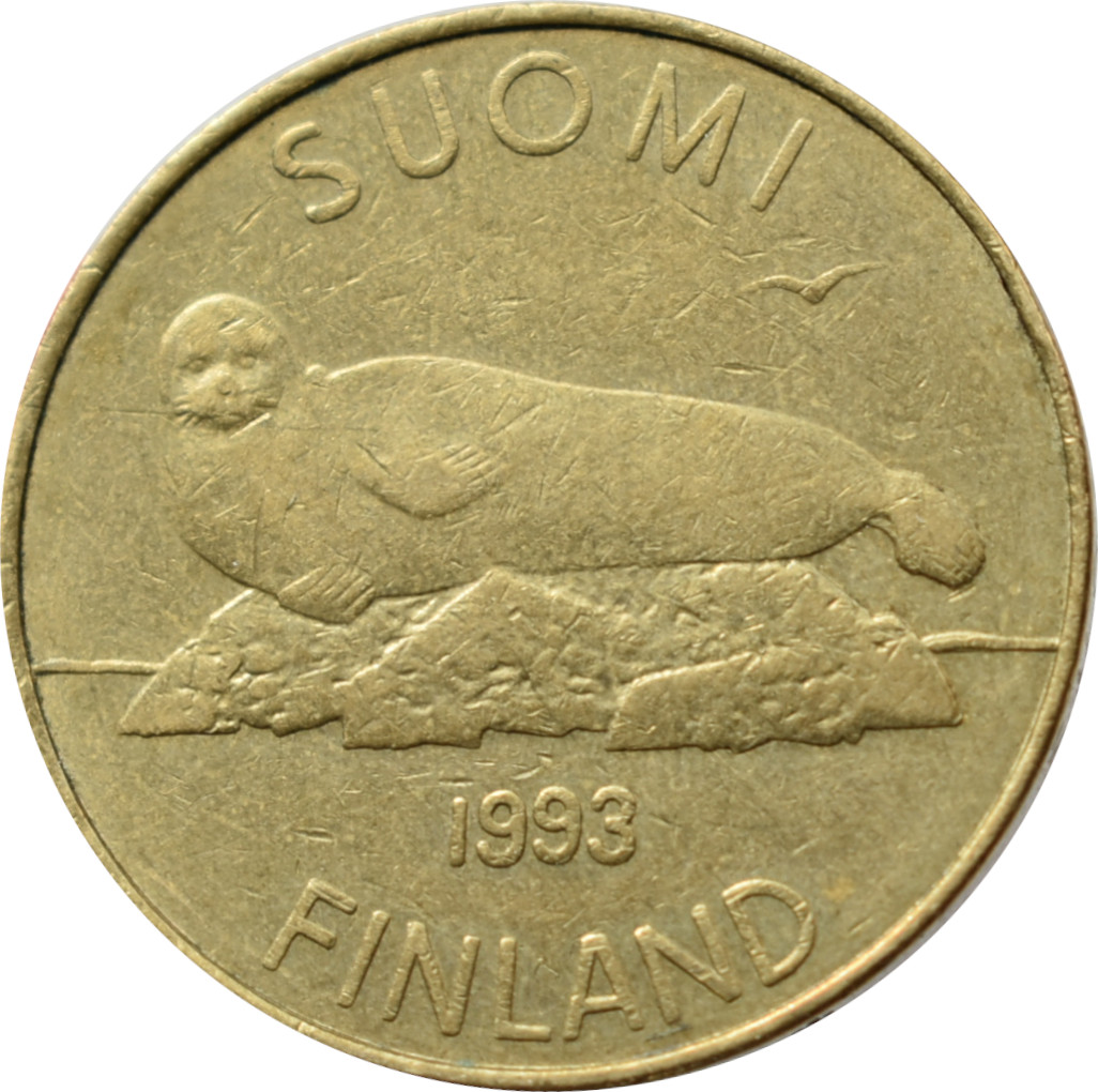 Fínsko 5 Markkaa 1993