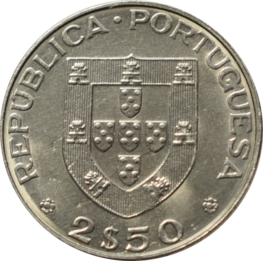 Portugalsko 2,5 Escudos 1982