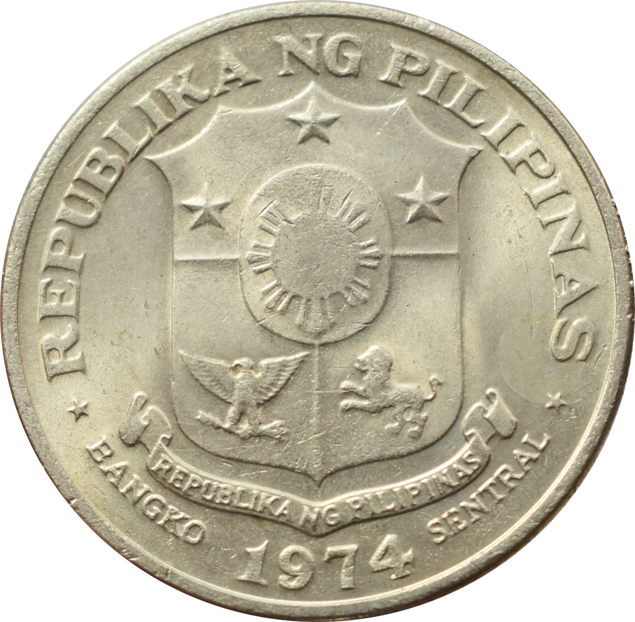 Filipíny 1 Piso 1974