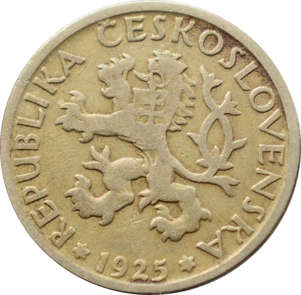 ČSR 1 Kčs 1925