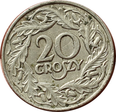 Poľsko 20 Groszy 1923
