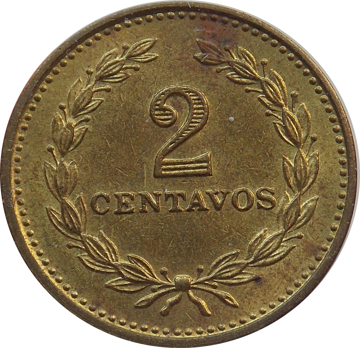 Salvádor 2 Centavos 1974