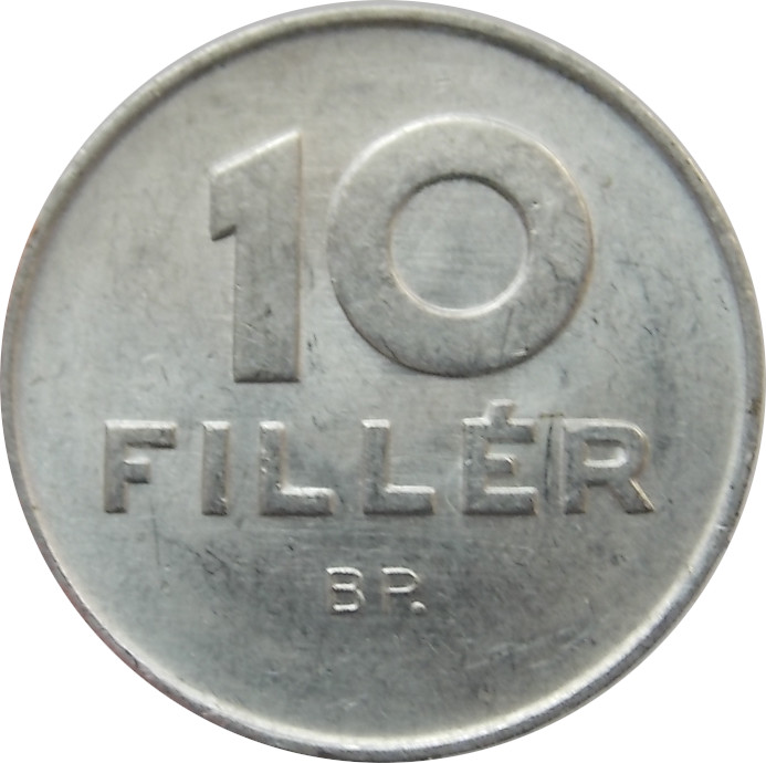 Maďarsko 10 Fillér 1970