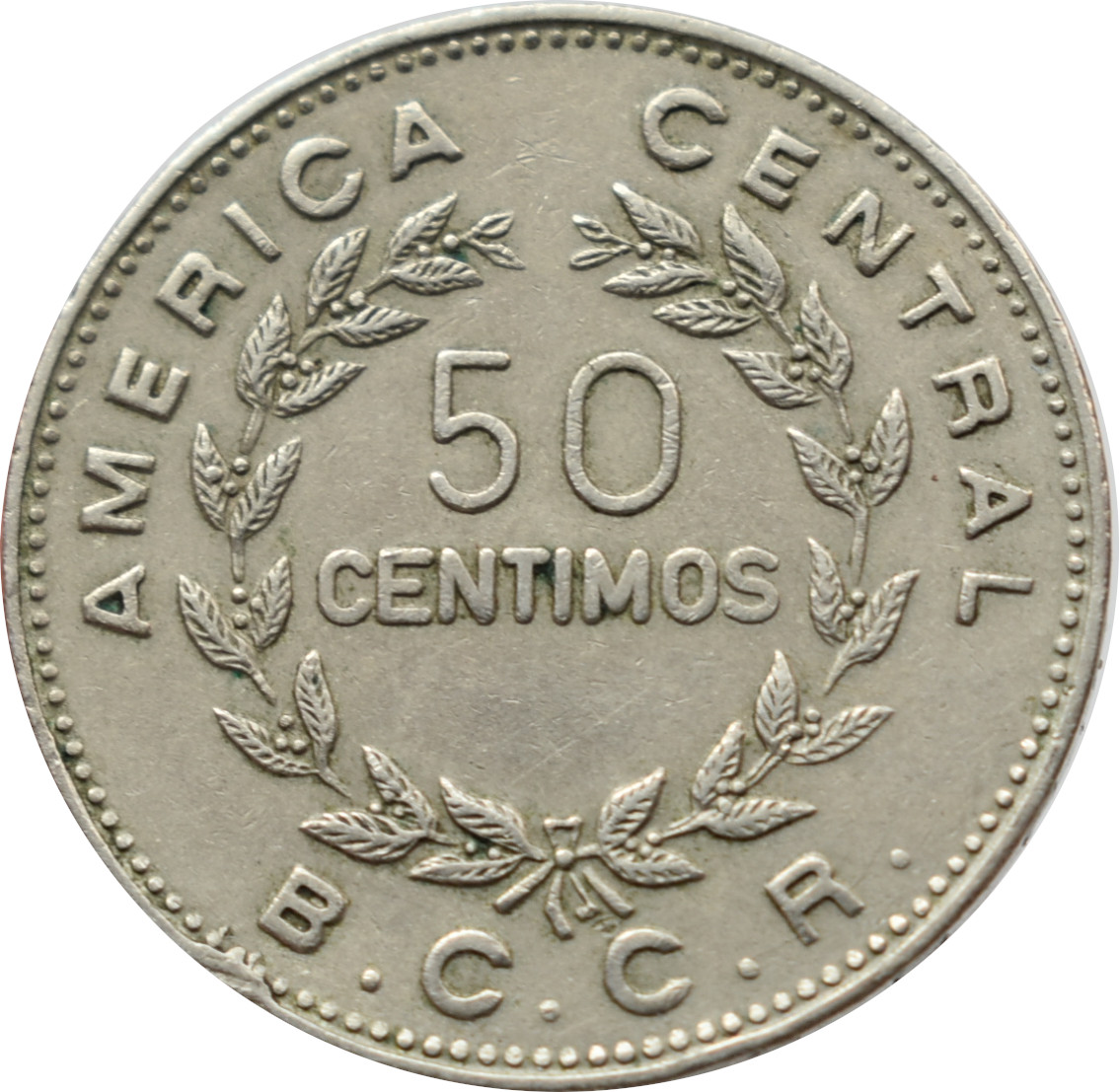Kostarika 50 Centimos 1972