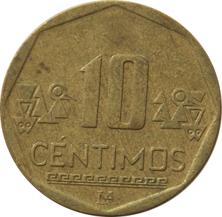 Peru 10 Centimos 2011