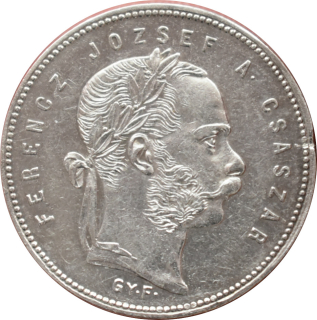 F.J. 1 Forint 1869 GY.F.