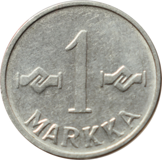 Fínsko 1 Markka 1958