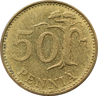 Fínsko 50 Pennia 1963