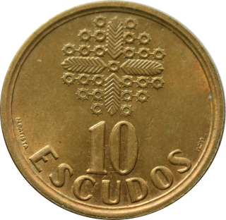 Portugalsko 10 Escudos 1998