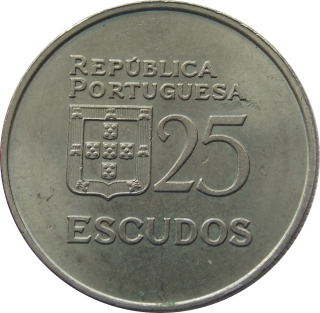 Portugalsko 25 Escudos 1980