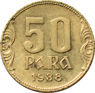 Juhoslávia 50 Para 1938