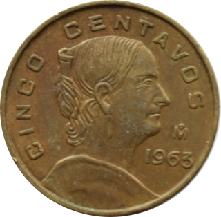 Mexiko 5 Centavos 1965