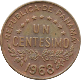Panama 1 Centesimo 1968