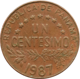 Panama 1 Centesimo 1987