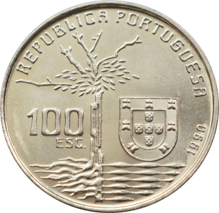 Portugalsko 100 Escudos 1990