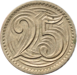 ČSR 25 Halier 1933