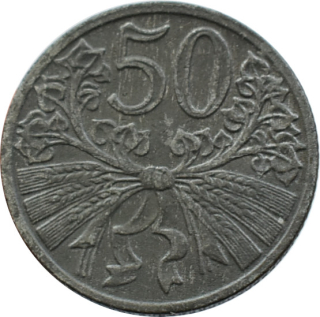 Protektorát 50 Halier 1941