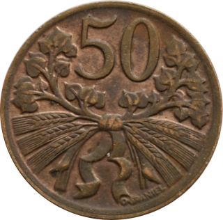 ČSR 50 Halier 1947