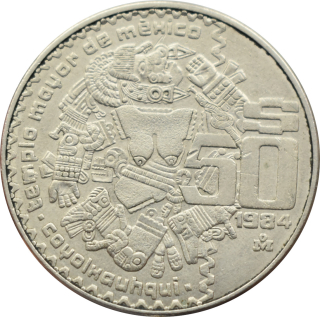 Mexiko 50 Pesos 1984