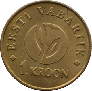 Estónsko 1 Kroon 2008