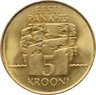 Estónsko 5 Krooni 1994