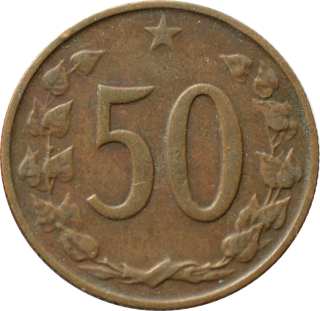 ČSSR 50 Halier 1963