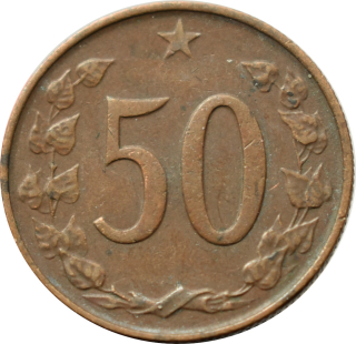 ČSSR 50 Halier 1965