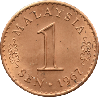 Malajzia 1 Sen 1967