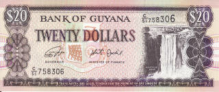 Guyana 20 Dollars 2018
