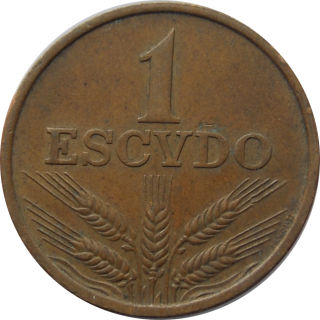 Portugalsko 1 Escudo 1973