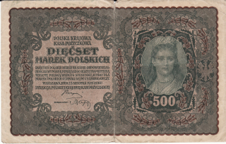 Poľsko 500 Marek 1920