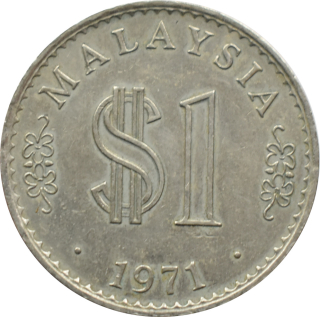 Malajzia 1 Ringgit 1971