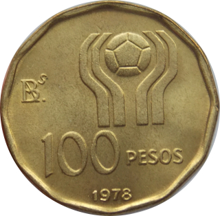 Argentína 100 Pesos 1978